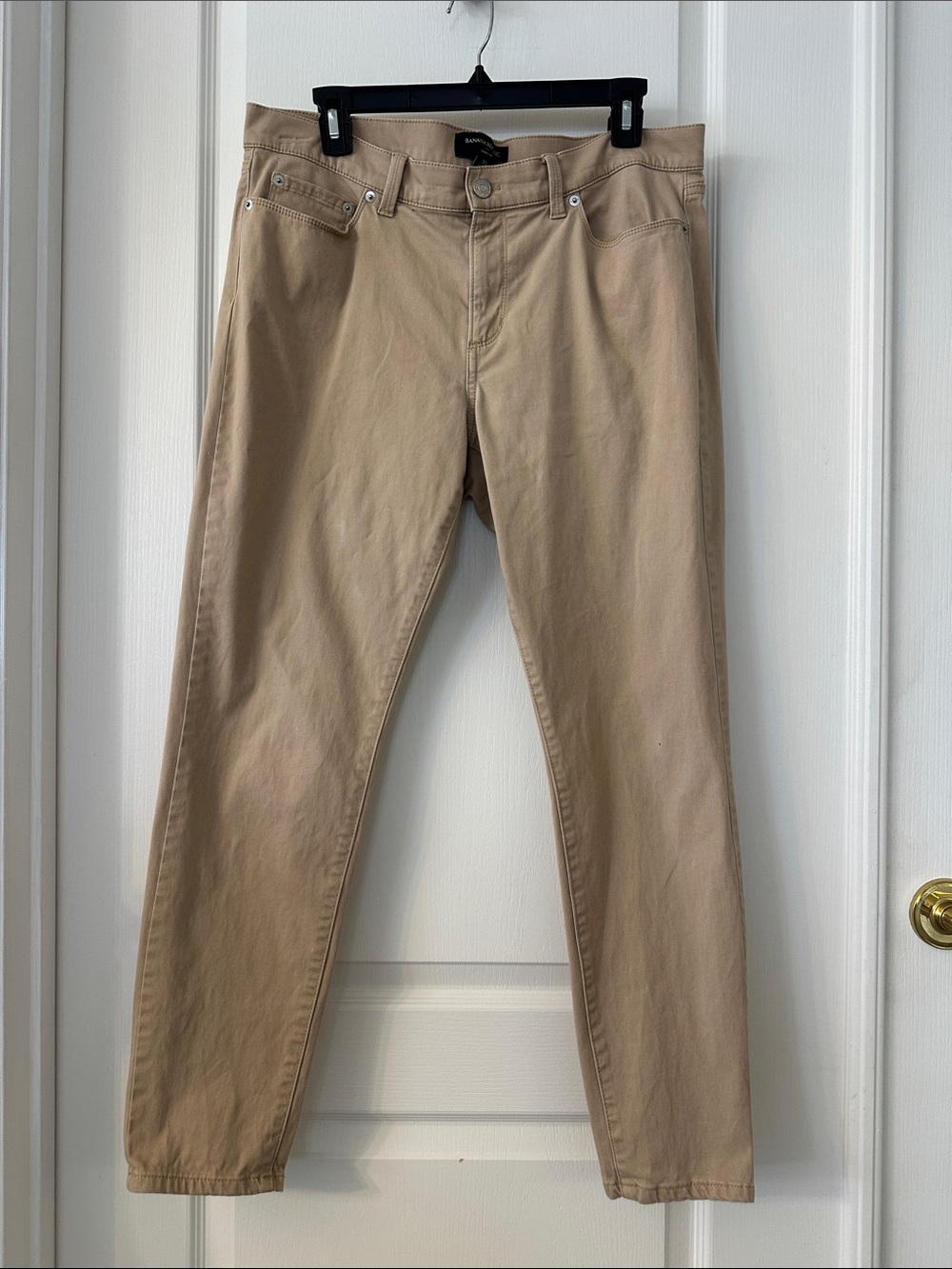 Banana Republic Women's Tan Chinos - Slim Straight